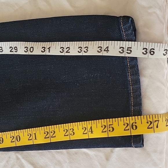 Madewell Size 29 Dark Wash Skinny Skinny Crop Jean, Excellent Used Condition - Picture 7 of 12